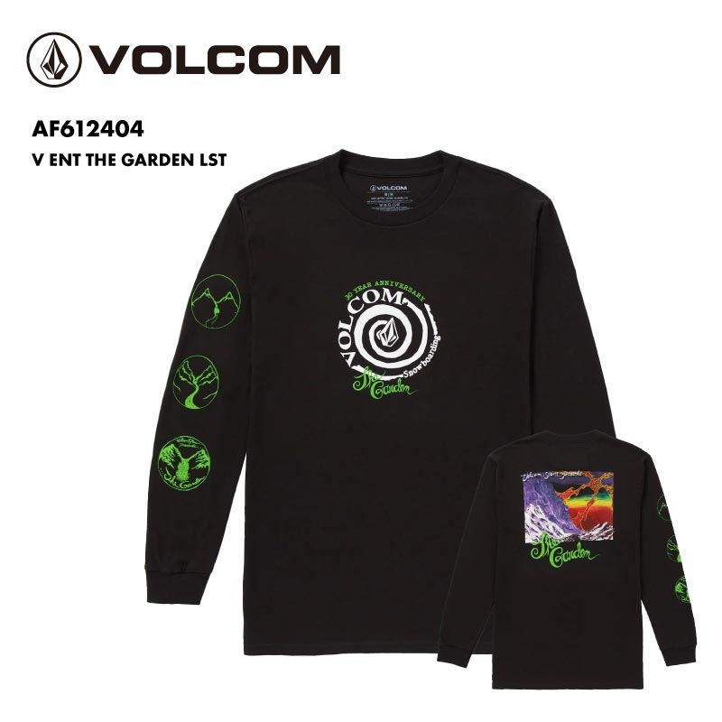 VOLCOM/ܥ륳  ĹµT V ENT THE GARDEN LST 2024 SPRING AF612404  Хåץ µץ  ֥ ե åȥ ȥɥ 