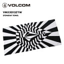 VOLCOM/ボルコム メンズ ビーチタオル STONERAY TOWEL 2024 SPRING VMXX013ZYW バスタオル アウトドア プール 海 水...