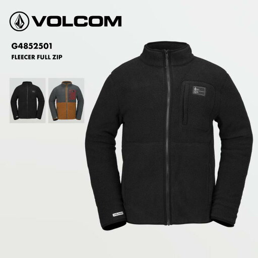 VOLCOM/ボルコム メンズ フリース トレーナー FLEECER FULL ZIP 2025 SNOW G4852501 スノーボード スキー ウインタースポーツ 防寒 スノボウェア スキーウェア トップス スタンダードフィット 通気性 フリース 男性用 VOLCOM/ボルコム メンズ フリース トレーナー FLEECER FULL ZIP 2025 SNOW G4852501 スノーボード スキー ウインタースポーツ 防寒 スノボウェア スキーウェア トップス スタンダードフィット 通気性 フリース 男性用