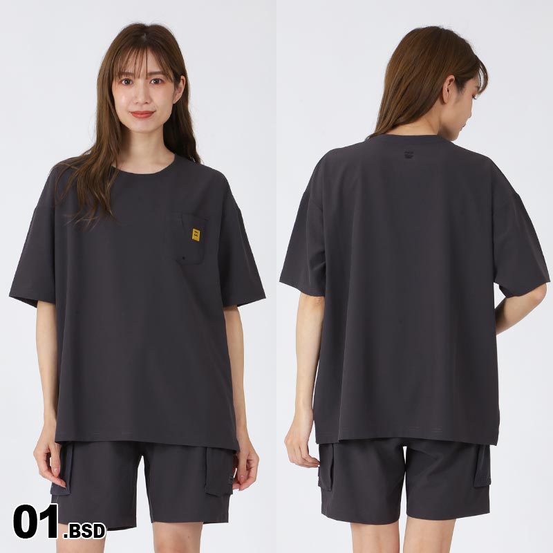 BILLABONG ビラボン レディース ラッシュガード 半袖Tシャツ BD013-162 ビーチ UVカット ラッシュTシャツ 撥水 水陸両用 ティーシャツ プール 海水浴 女性用 2