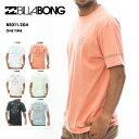 ビラボン Tシャツ メンズ 夏服 半袖 クルーネック おしゃれ コットン100% BE011-204 BILLABONG SALE セール アウトレット ホワイト クリーム ミント カジュアル 型落ち 激安 【OTMSS】 【☆】