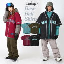 全品10%OFF券配布中 スノーボードウェア メンズ レディース ジャケット 単品 スノボ スノボー ウェア ウエア スノーボード スキー ベースボールシャツ ...