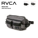 RVCA/ルーカ メンズ ウエストバッグ WAIST PACK DELUXE 2024 FALL&WINTER BE042-904 ボディバッグ ウエストポーチ サイドポケット 小物入れ 斜め掛け ミニバッグ シンプル かっこいい ロゴ ブランド 男性用 【☆】