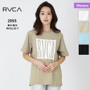 ルーカ Tシャツ レディース RVCA/ルーカ レディース 半袖 Tシャツ BA043-218 ティーシャツ トップス ロゴ 女性用