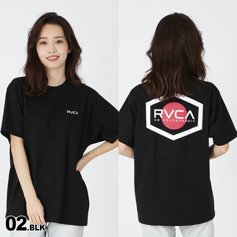 【SALE】 RVCA/ルーカ レディース 半袖 Tシャツ BA043-246 ティーシャツ トップス ロゴ 女性用 3