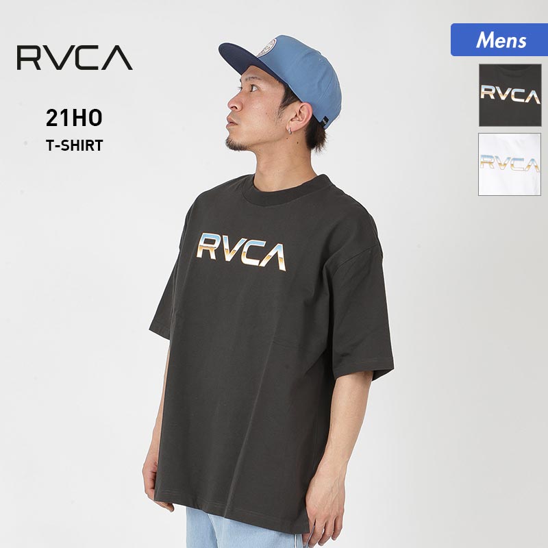 ルーカ RVCA メンズ 半袖 Tシャツ BB041254 ロゴ クルーネック はんそで ティーシャツ 男性用