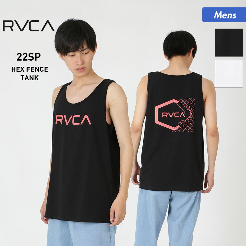 ルーカ タンクトップ  メンズ 全品10％OFF券配布 【SALE】 RVCA/ルーカ メンズ タンクトップ BC041-359 ノースリーブ ノースリーブ ランニング バックプリント 男性用