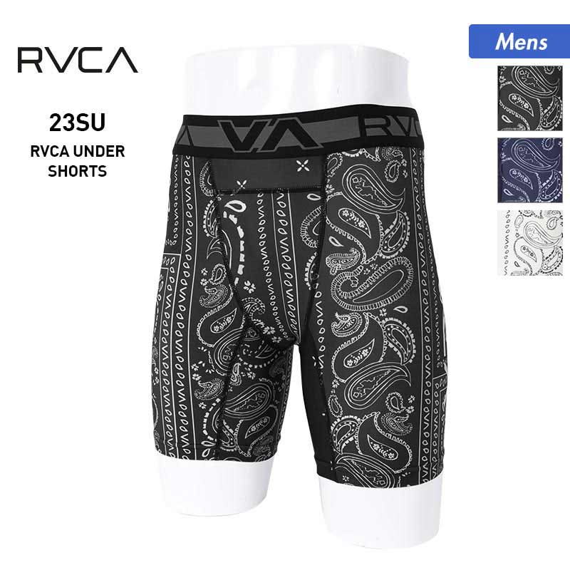 【SALE】 RVCA ルーカ メンズ インナーパンツ BD041-526 ビーチ 柄 アンダーショーツ サーフインナー ボードショーツインナー プール 海水浴 男性用