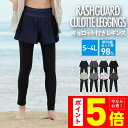ラッシュガード キュロットスカート レギンス セット マリンカ ラッシュレギンス 夏用 冷感 接触冷感 水着 レディース かわいい おしゃれ 水陸両用 レギンスパンツ 10分丈 大きいサイズ 体型カバー UVカット UPF50+ S~4L ICEPARDAL IR-9800【LDYR】