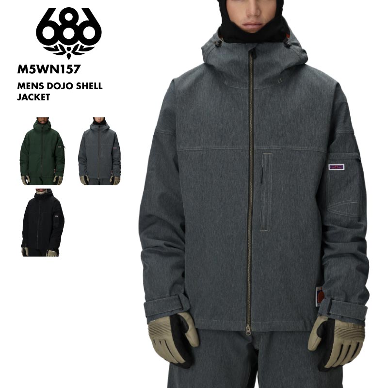 686/シックスエイトシックス メンズ スノージャケット MENS DOJO SHELL JACKET 2025-26 WINTER M5WN157..