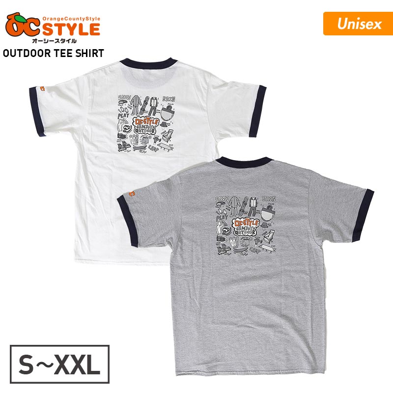 アウトドアOCTシャツ