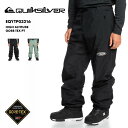全品10%OFF券配布中 QUIKSILVER/クイックシルバー メンズ GORE-TEX スノーウェア パンツ HIGH ALTITUDE PT 2024-2...