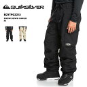 全品エントリーP5倍 QUIKSILVER/クイックシルバー メンズ スノーウェア パンツ SNOW DOWN CARGO PT 2024-25 SNOW EQYTP03215 スノボウェア スノーボードウェア スキーウェア ボードウェア ブランド おしゃれ 男性用 【MDW】