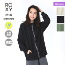 ROXY/ロキシー レディース 長袖 ラッシュガード パーカー RLY212042 ラッシュパーカー ジップアップ フード付き UVカット 水陸両用 速乾 アウトドア プール 海水浴 ビーチ 女性用