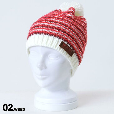 ROXY/ロキシー レディース ニット帽 シングル ERJHA03409 ビーニー 帽子 ぼうし ニットキャップ ポンポン付き スキー スノーボード スノボ 防寒 女性用