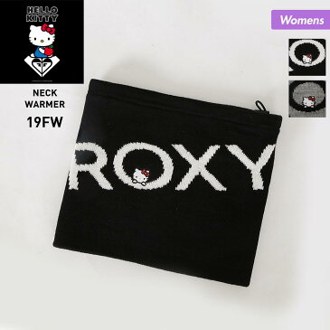 全品割引券配布中 ROXY/ロキシー レディース ハローキティ コラボ ネックウォーマー ROA194318 ネックゲーター ネックゲイター ロゴ スノボ 防寒 スキー スノーボード キティちゃん 女性用