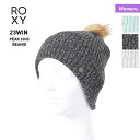 全品エントリーP5倍 ROXY ロキシー レディース ダブル ニット帽 ERJHA04017 スノボ 折り返し ぼうし 二つ折り 帽子 防寒 ウォッチキャップ スキー ビーニー スノーボード 女性用
