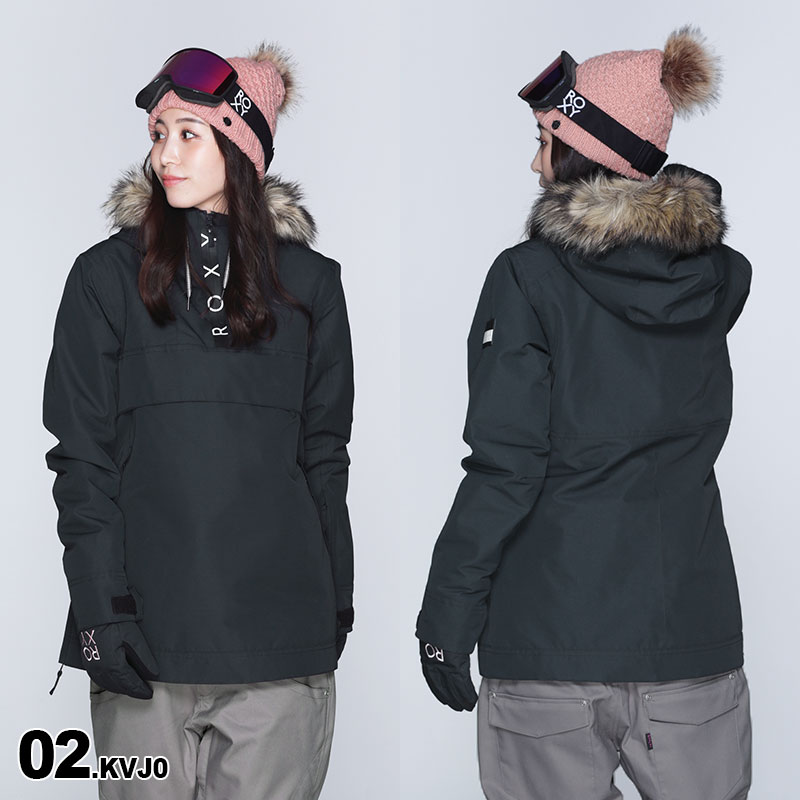 ROXY ロキシー レディース スノーボードウェア ジャケット ERJTJ03370 アノラックジャケット スノージャケット スノーウェア スキーウェア プルオーバー ボードウェア スノボウェア ウエア 女性用 《LDY》 型落ち アウトレット