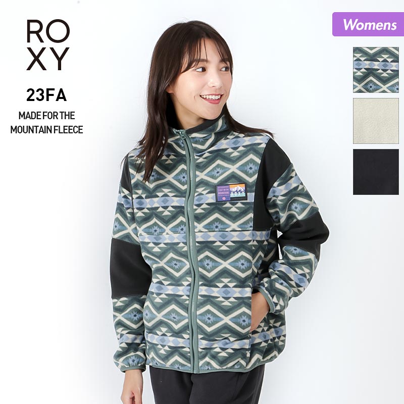 ロキシー パーカー レディース 全品10％OFF券配布 ROXY/ロキシー レディース ジップアップ ジャケット RZP234803 ジップパーカー スウェット スエット 防寒 上 ロゴ 女性用