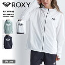 ロキシー ジップアップパーカー レディース ROXY/ロキシー レディース ラッシュガード ZIPパーカー AIROSAMENTE HOODIE RASH 2024 SPRING RLY241026 UVガード UVカット フード付き 軽量 スポーツウェア ブランド 水着 ファスナー 正規品 プール 女性用