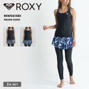 ROXY/LV[ fB[X ZbgAbv XCEGA FEELING GOOD 2024 SPRING FITNESS RSW241500 p tBbglX  ㉺Zbg UVJbg W ߂h~ p