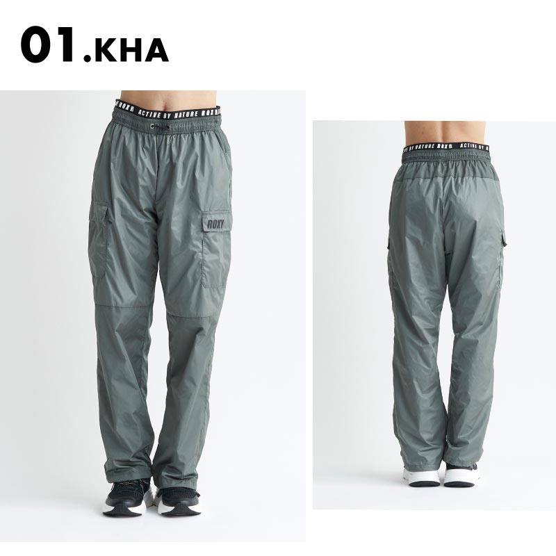 ROXY/ロキシー レディース ナイロンカーゴパンツ STAY TRUE PANTS 2024 SPRING FIT...