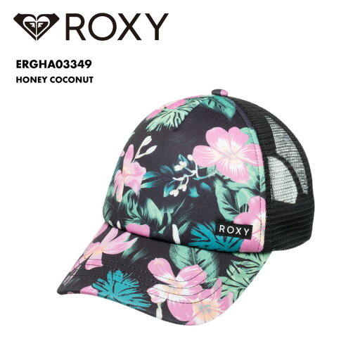 ROXY/ロキシー レディース キャップ HONEY COCONUT 2025 SPRING GLOBAL ERGHA03349 帽子 ぼうし 紫外線対策 暑さ対策 調整可 花柄 メッシュ おしゃれ ブランド ロゴ 女性用 ROXY/ロキシー レディース キャップ HONEY COCONUT 2025 SPRING GLOBAL ERGHA03349 帽子 ぼうし 紫外線対策 暑さ対策 調整可 花柄 メッシュ おしゃれ ブランド ロゴ 女性用