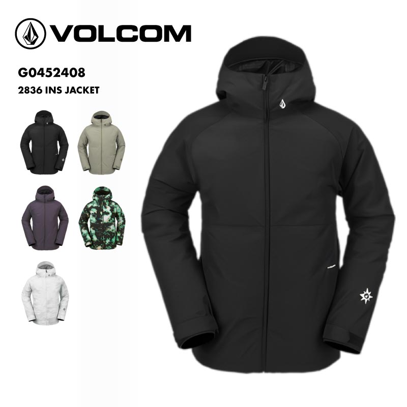 【SALE】 VOLCOM/ボルコム メンズ スノーウェアジャケット G0452408 スノージャケット スノボウェア スノーウェア スキーウェア 上 防寒 ウインタースポーツ 男性用 ブランド