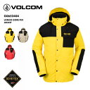 VOLCOM/ボルコム メンズ GORE-TEX スノーボードウェア ジャケット G0652404 スノボウェア スノーウェア ゴアテックス 上 トップス スキーウェア ウエア スノージャケット 男性用