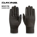 DAKINE/ダカイン メンズ インナーグローブ RAMBLER LINER 2024 SNOW BE237-728 スノボ スキー スノーグローブ 防寒 薄手...