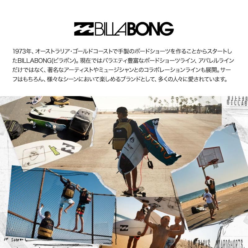 BILLABONG/ビラボン メンズ ソックス WAVE SOCKS 2024 SPRING BE011-978 靴下 リブソックス リブ靴下 ブランド ロゴ 男性用 3