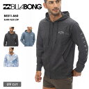 BILLABONG/ビラボン メンズ 水陸両用 ジップパーカー SURF FLEX ZIP 2024 SPRING BE011-860 長袖 ラッシュガード ラッシュパーカー 海水浴 UVケア 日焼け対策 プール ビーチ ブランド 男性用