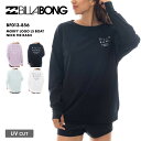 BILLABONG/ビラボン レディース 長袖 ラッシュガード MORFY LOGO LS BOAT NECK TEE RASH 2025 SPRING BF013-856 水着 UPF+50 紫外線対策 日焼け対策 サーフィン ビーチ 海 プール シンプル ブランド 女性用(4)