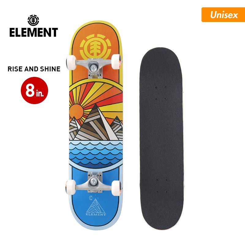 【SALE】 ELEMENT/エレメント メンズ＆レディース スケートボード コンプリートデッキ BB027-420 8インチ コンプリートセット スケボー 男性用 女性用