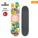ELEMENT/エレメント メンズ&レディース スケートボード コンプリートデッキ BB027-468 8インチ コンプリートセット 完成品 板 スケボー 男性...