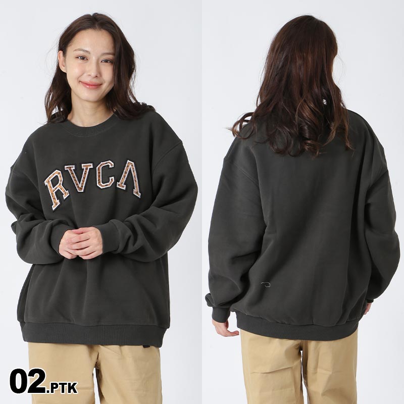 RVCA/ルーカ メンズ トレーナー BD044-150長袖トップス ロゴ 男性用 ブランド