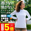 ラッシュガード レディース 長袖 Tシャツ 【ネコポス発送対応】 UPF50＋ UV UVカット 体型カバー 大きいサイズ 16カラー S~XXL ICEPARDAL IR-7450