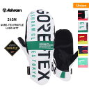 ASHRAM/アシュラム メンズ&レディース GORE-TEX ミトン スノーグローブ PROFILE_LOGO_MITT スノーボード スキー ゴアテックス ...
