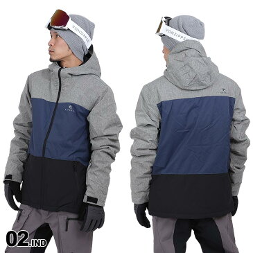 RIPCURL/リップカール メンズ スノーボードウェア ジャケット S40-758 スノージャケット 上 スノーウェア スノボウェア スキーウェア 男性用