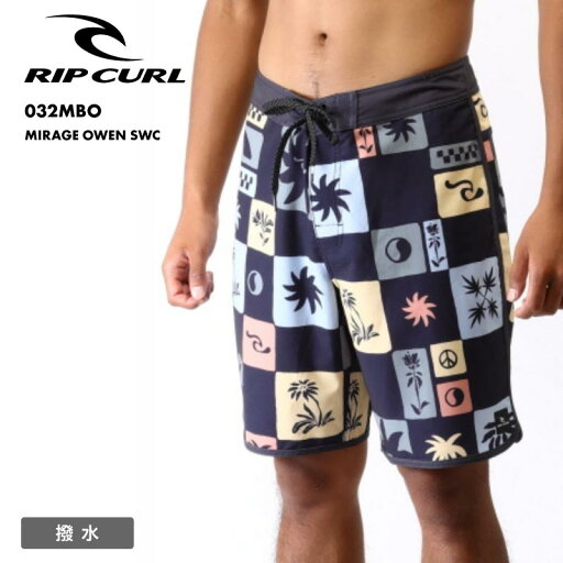 RIPCURL/リップカール メンズ ボードショーツ ブラック 総柄 MIRAGE OWEN SWC 032MBO ショートパンツ 短パン 半パン 海パン ハーフパンツ 水着 ビーチ スイムウェア リゾート レジャー アウトドア 海 海水浴 プール サーフィン 耐水 撥水 ブランド 男性用 《OTMSS》 《☆》