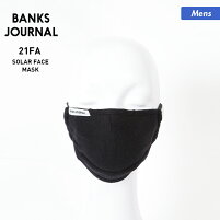 BANKSJOURNAL/バンクスジャーナルメンズマスクAX0074布マスクフィルターポケット付き飛沫防止ファッションマスク男性用