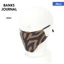 BANKS JOURNAL バンクスジャーナル メンズ マスク AX0024 PM2.5フィルター付き スポーツマスク ノーズワイヤー付き 男性用