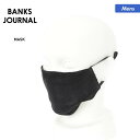 BANKS JOURNAL バンクスジャーナル メンズ マスク AX0025 PM2.5フィルター付き スポーツマスク ノーズワイヤー付き 男性用