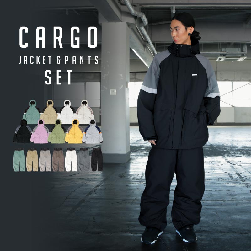 スノーボードウェア スキーウェア 上下セット メンズ レディース パンツ ジャケット ボード ウェア スノボ ウェア ウェア スノー ウェア ウエア 大きいサイズ おしゃれ スノーボード スキー アウトドア 中綿 撥水 防風 防寒 着 PISET-46PJB 《MDW》