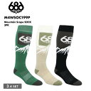 全品エントリーP5倍 686/シックスエイトシックス メンズ 靴下 Mountain Scape SOCK 3PK WINTER 24-25 M4WSOC199P ソックス くつ下 ロゴ アウトドア ブランド おしゃれ 男性用 【OTMSS】