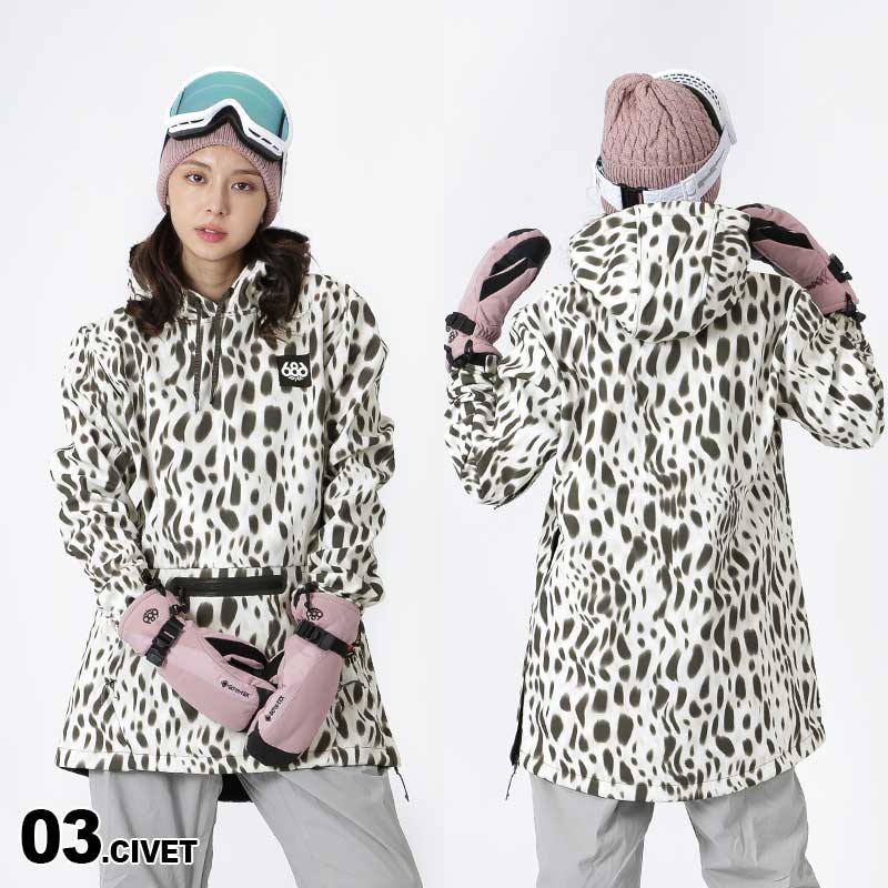 楽天市場】686 ウェア（カラーグレー）（スノーボード用ウェア