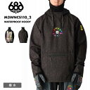 686/シックスエイトシックス メンズ 撥水 パーカー WATERPROOF HOODY WINTER 24-25 M3WNCS110_2 スノーボード スキー...
