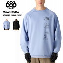 686/シックスエイトシックス メンズ トレーナー BONDED FLEECE CREW WINTER 24-25 M4WNCS116 スノーボード スキー ウ...