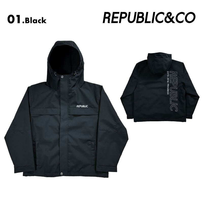 Republic & Co/リパブリック メンズ スノージャケット PARKLIVE JACKET 2025-26SNO...