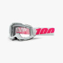 【抽選で最大100%ポイントバック】100% 100パーセント オフロード ゴーグル ACCURI2 アキュリ2 Keetz キーツ レンズ クリア 50013-00019(2)